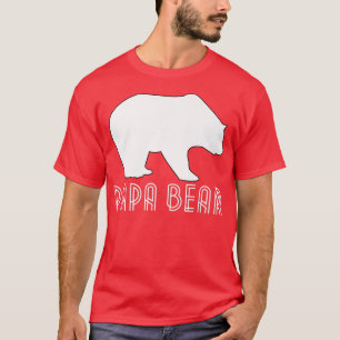 Adorable Papa Bear Kawaii Zoo Animals Zookeepers P T-Shirt