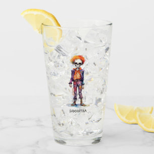 Adorable Pastel Zombie - Cute Halloween Glass