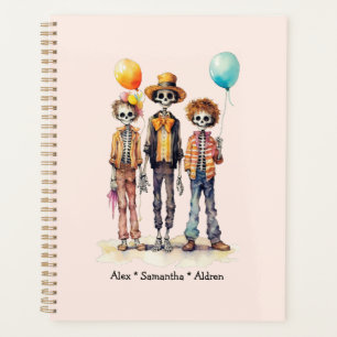 Adorable Pastel Zombie Trio - Cute Halloween (2) Planner