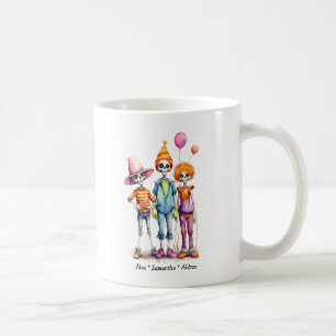 Adorable Pastel Zombie Trio - Cute Halloween (3) Coffee Mug