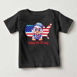 Adorable Patriotic  Baby T-Shirt