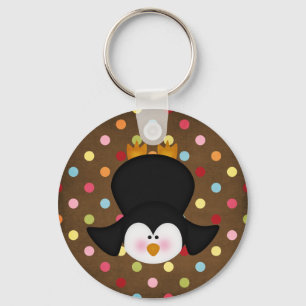 adorable Penguin Keychain