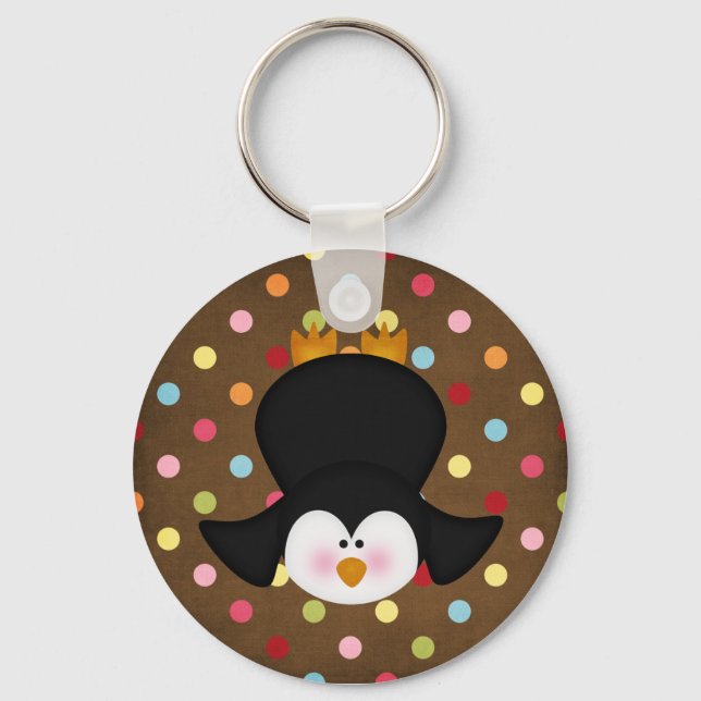 adorable Penguin Keychain (Front)