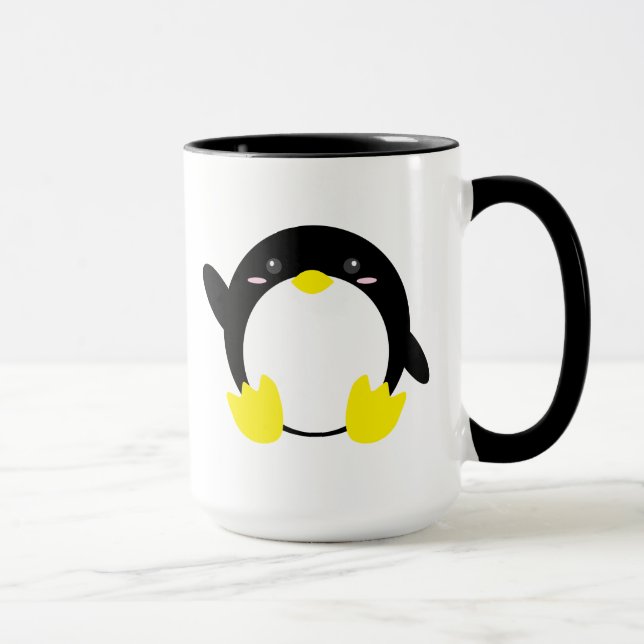Adorable Penguin Mug (Right)