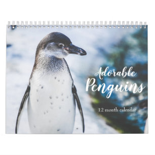 Adorable Penguins 2027 Calendar