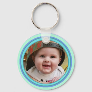 Adorable Personalized Baby Photo Key Chain