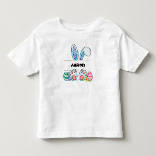 Adorable Personalized Easter Bunny  Toddler T-shirt