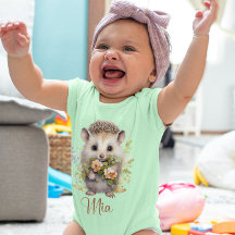 Adorable Personalized Romper Whimsical Design