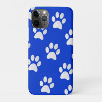 Adorable Pet Paw Print Pattern