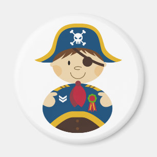 Adorable Pirate Captain Magnet