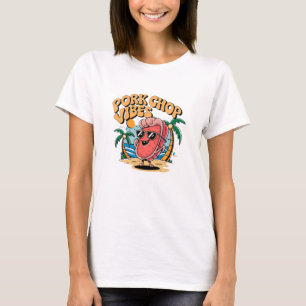 Adorable Pork Chop-Themed Graphics T-Shirt