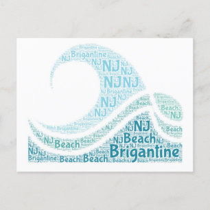 Adorable Postcard from Brigantine, NJ