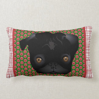 Adorable Pug Home Decor Gifts Lumbar Pillow