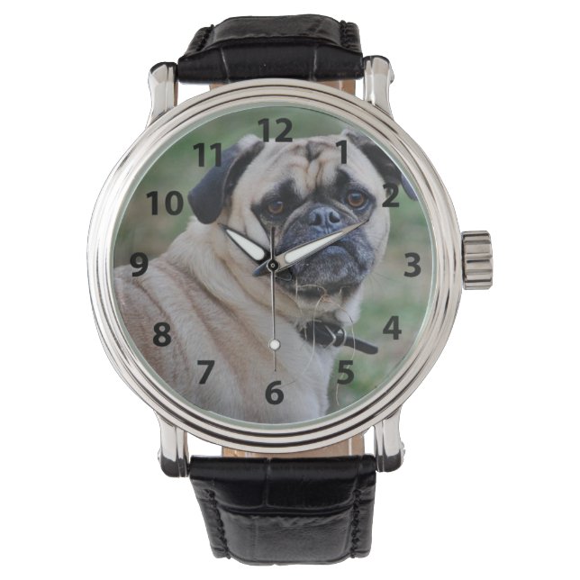 Adorable Pug Watch (Front)