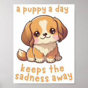 Adorable Puppy Poster