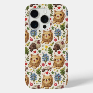 adorable raccoon iPhone 15 PRO case