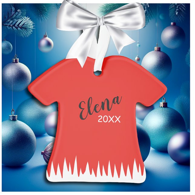 Adorable Red Dress-Shaped Ornament (Creator Uploaded)