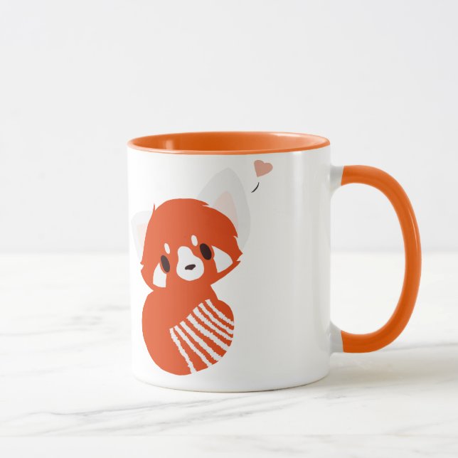 Adorable Red Panda Mug (Right)