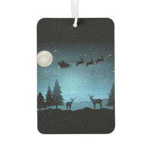Adorable Reindeer At Night Air Freshener