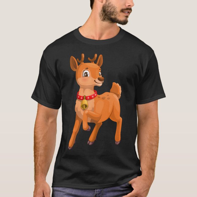 Adorable Reindeer T-Shirt (Front)
