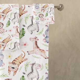 Adorable Safari Animaux Enfants