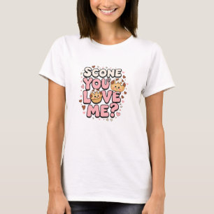 Adorable Scone Graphics for Baking Fans T-Shirt