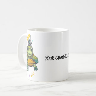 Adorable Sea Turtle Coffee Mug for Content Creator