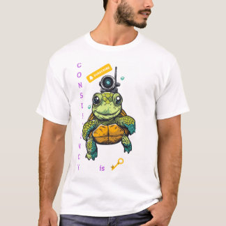 Adorable Sea Turtle T-Shirt for Content Creators