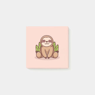 Adorable Sloth Post-it Notes