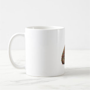 Adorable Sloth Wrapped in Holiday Lights Classic T Coffee Mug