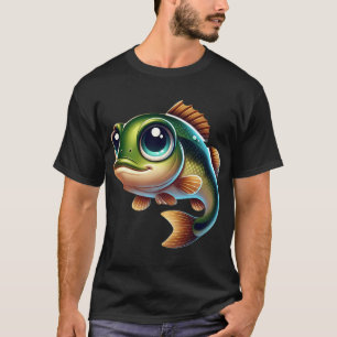 Adorable Smallmouth Bass Fish T-Shirt