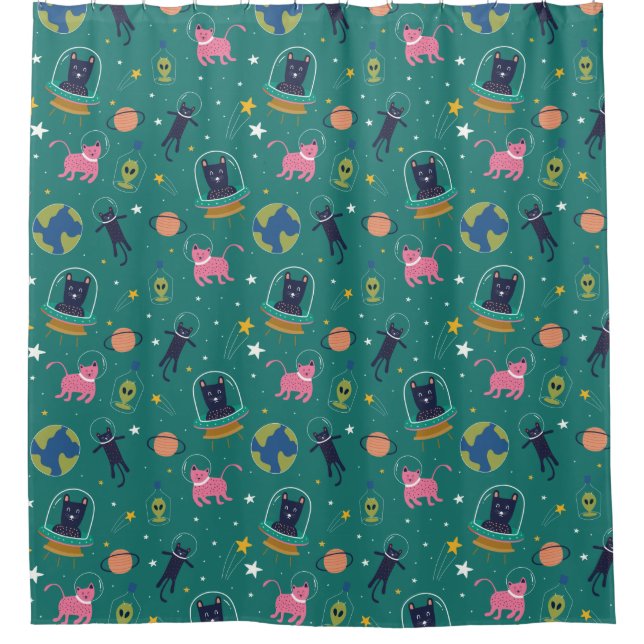 Adorable Space Cats Pattern (Front)