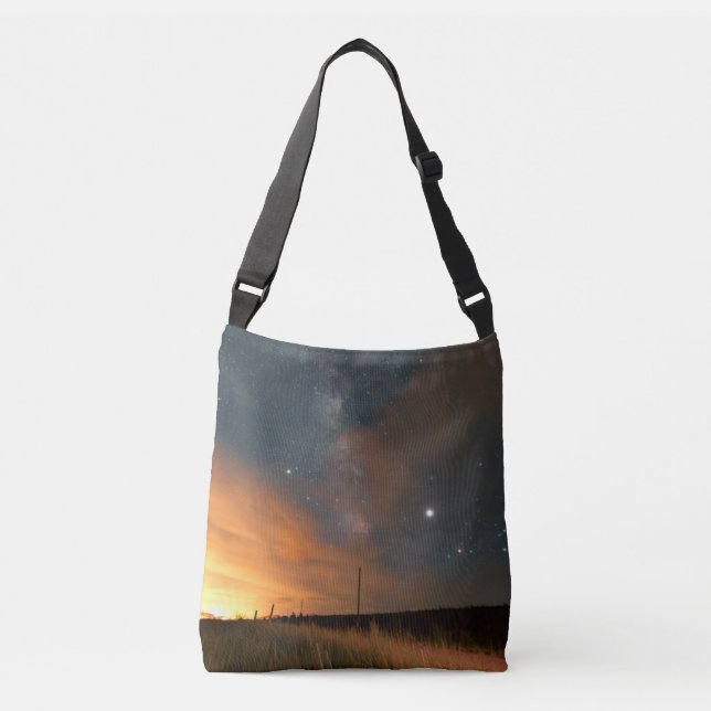 Adorable Space Crossbody Bag (Front)
