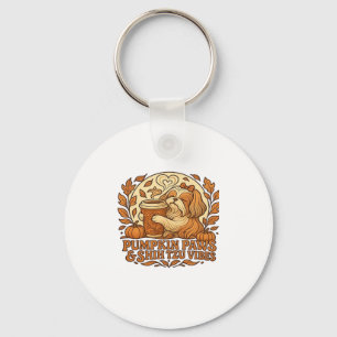 Adorable Spooky Golden Retriever Ghost Classic T-S Keychain
