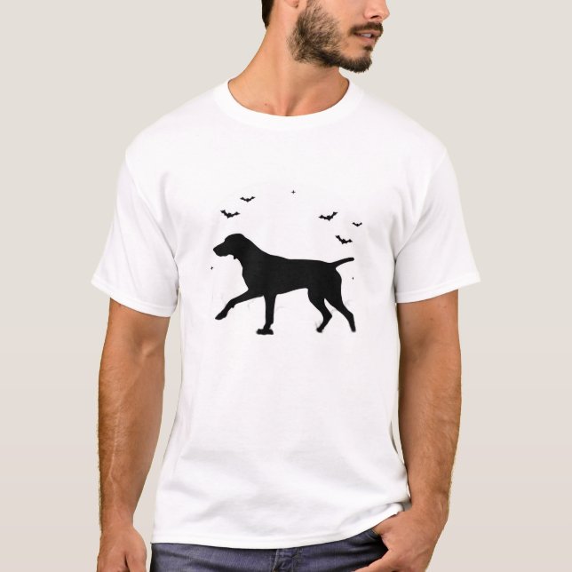 Adorable Spooky Golden Retriever Ghost Classic T-S T-Shirt (Front)