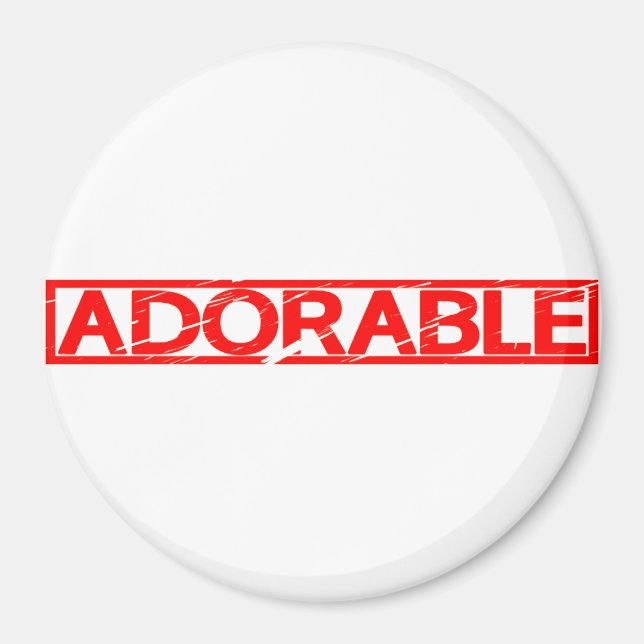 Adorable Stamp Magnet (Front)