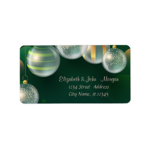 Adorable Stylish ,Christmas Balls,Green Label