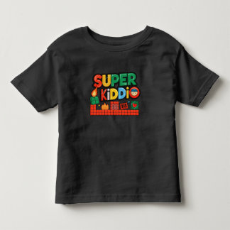  Adorable Super Kiddio Colourful Art For Kids Toddler T-shirt