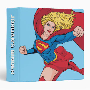 Adorable Supergirl Stance Binder