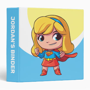 Adorable Supergirl Stance Binder