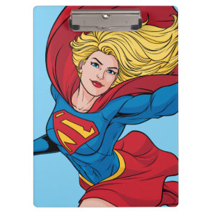 Adorable Supergirl Stance Clipboard
