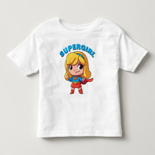 Adorable Supergirl Stance Toddler T-shirt