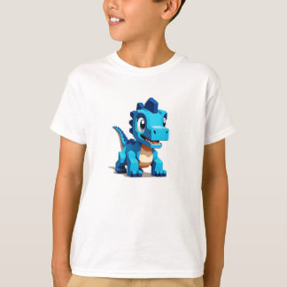 Adorable T-shirt Chubby Dinosaur