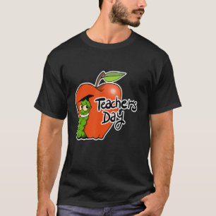Adorable Teacher's Day Apple Design - Perfect for  T-Shirt