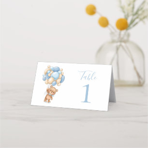 Adorable Teddy Bear Party Place Card