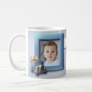 Adorable Teddy Bear Truck Customizable Design Coffee Mug