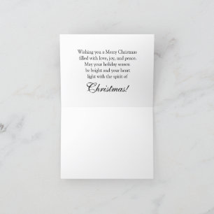 Adorable Three Rhinos Holiday Card