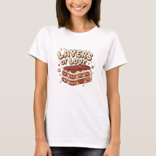 Adorable Tiramisu Graphics for Dessert Lovers T-Shirt