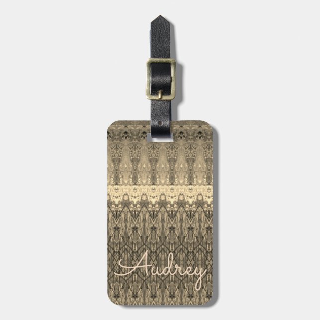 Adorable Travel Luggage Tag (Front Vertical)