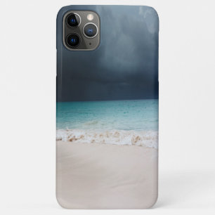 Adorable Tropical Beach,Sand Waves,Clouds iPhone 11 Pro Max Case
